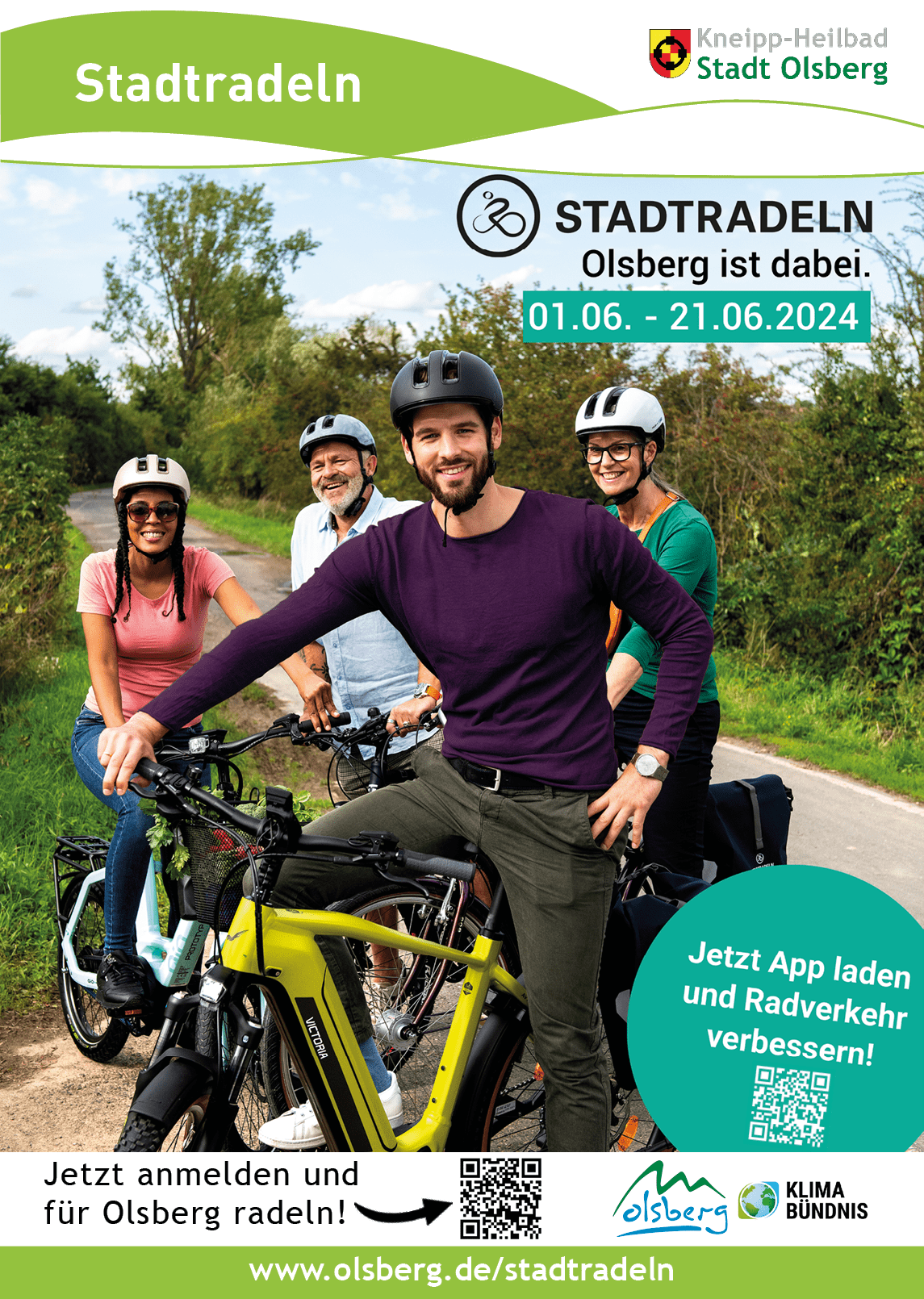 Plakat Stadtradeln StadtOlsberg
