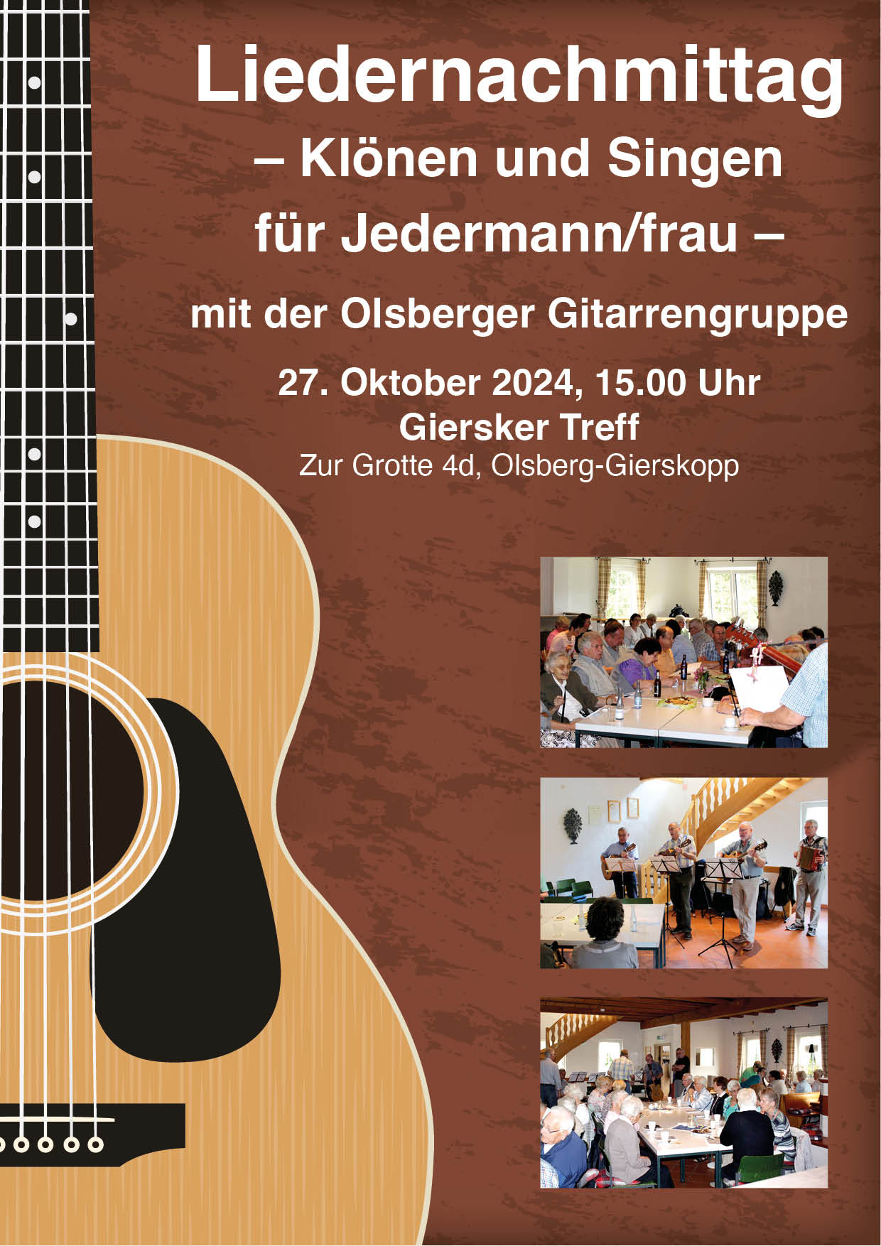 Poster Liedernachmittag 3 20224
