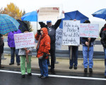 die demonstranten sind schon da 20101106 1926821567