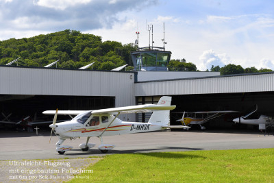 Flug von Thülen über Olsberg und zurück