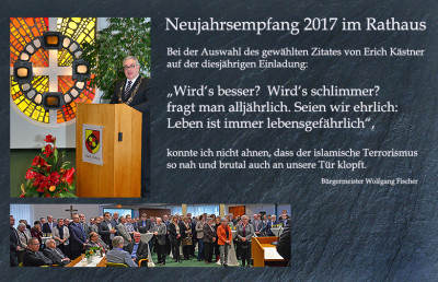 Neujahrsempfang 2017 im Rathaus