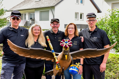 Schützenvogel abholen