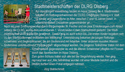 Stadtmeisterschaften der DLRG Olsberg