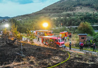 Waldbrand in Olsberg