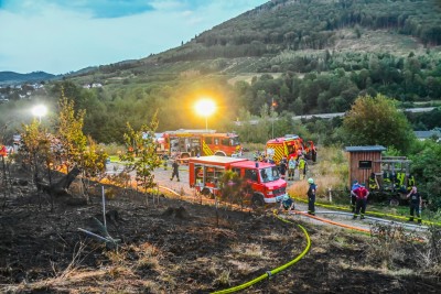 Waldbrand in Olsberg