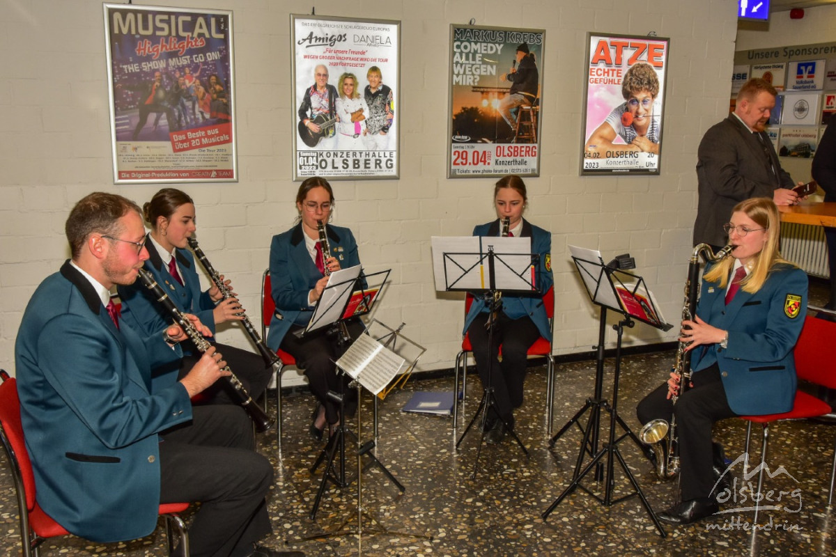 Ständchen im Foyer