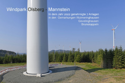 Windpark Olsberg - Mannstein