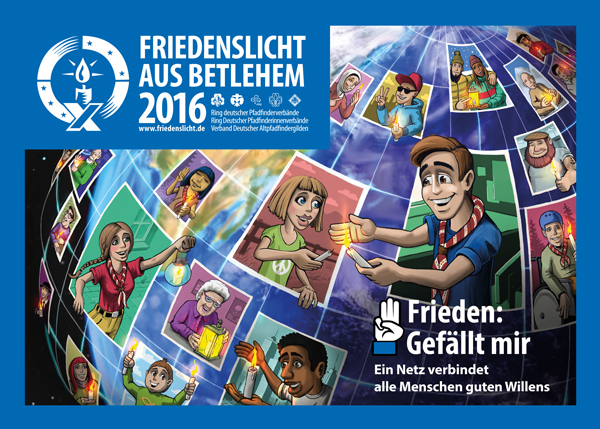 Friedenslichtplakat 2016 Deutschland Web