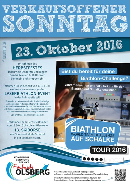 Plakat Herbstfest online