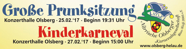 Banner Karneval 2017 Web