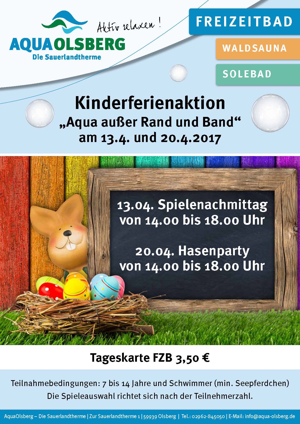Ferienaktion April 2017