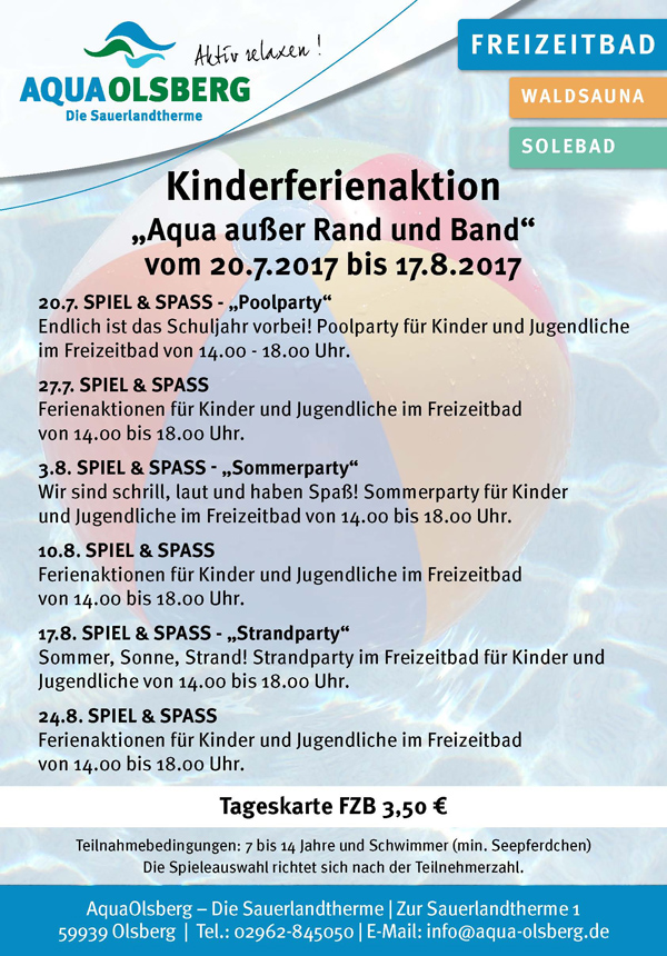 Sommerferien 2017 2