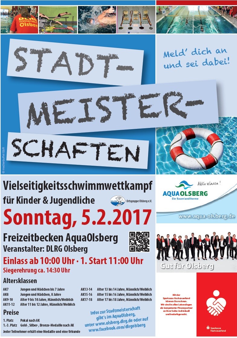 Stadtmeisterschaften Plakat 2017