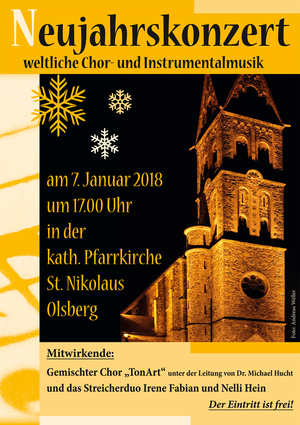 MGV Olsberg Neujahrskonzert 2018 Web