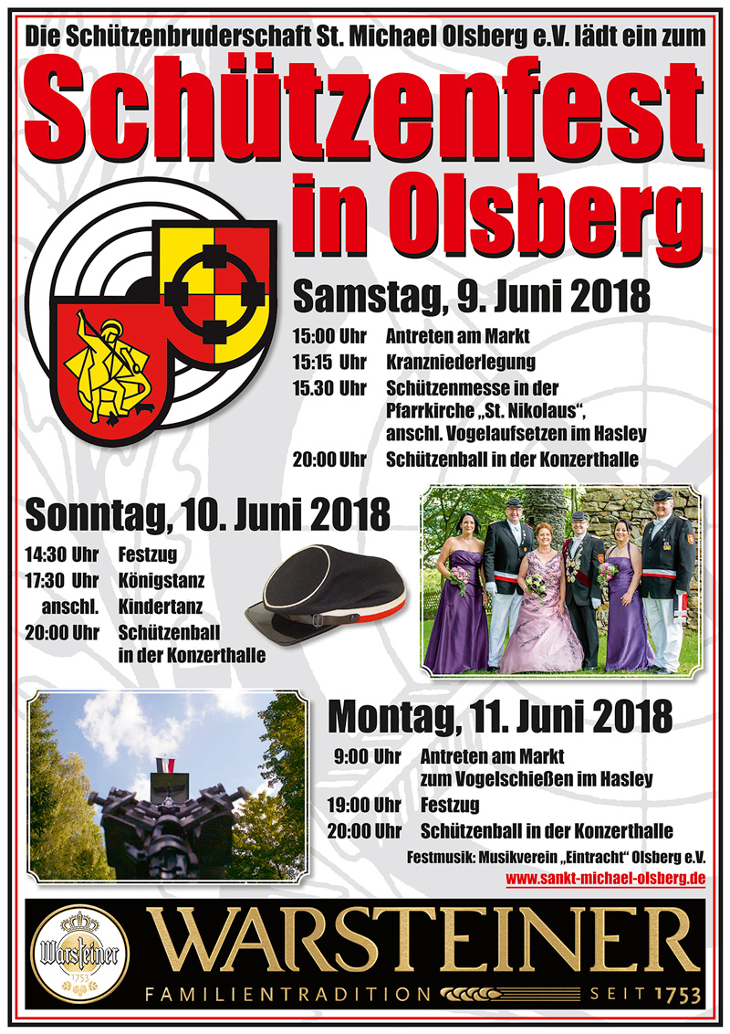 Plakat Schuetzenfest Olsberg 2018 Web