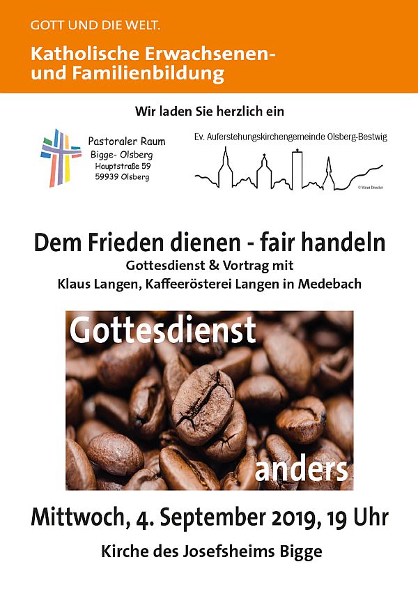 Gottesdienst Kaffee