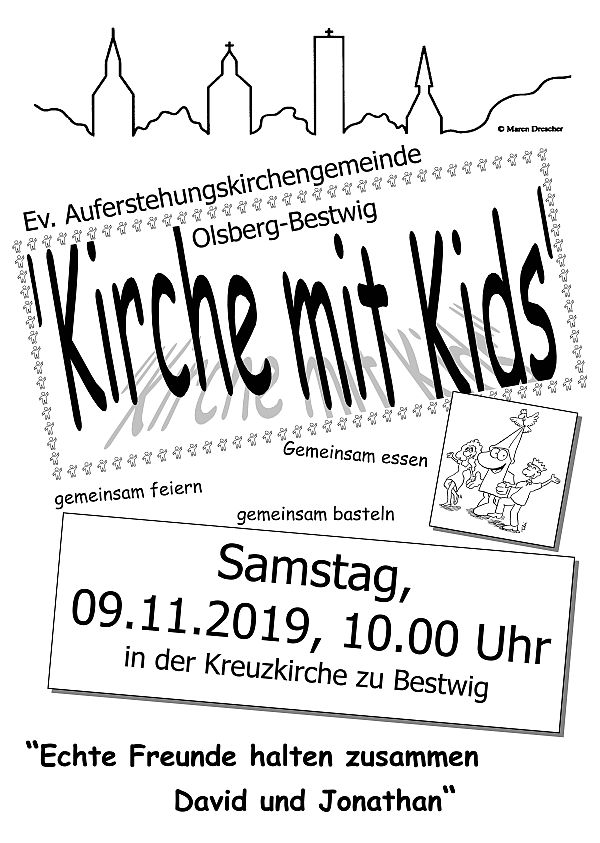 Plakat Kirche mit Kids 9 11 2019