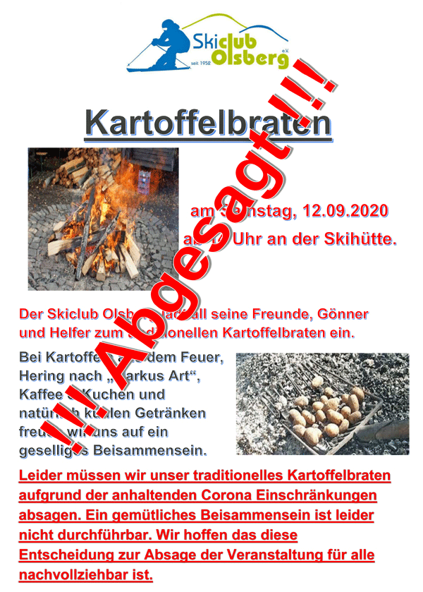 P Ski Absage Kartoffelbrate