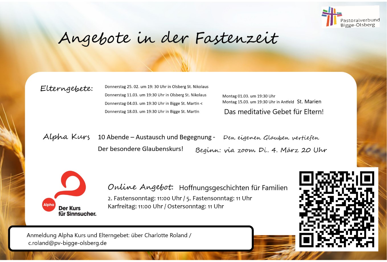 Fastenzeit Angebote