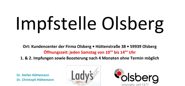 Impfstelle Olsberg n