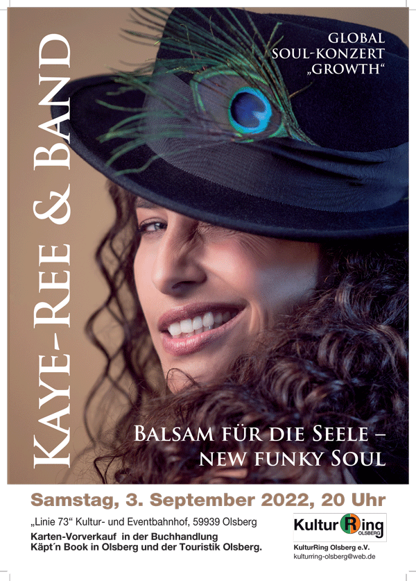 Plakat Kaye Ree und BandWeb