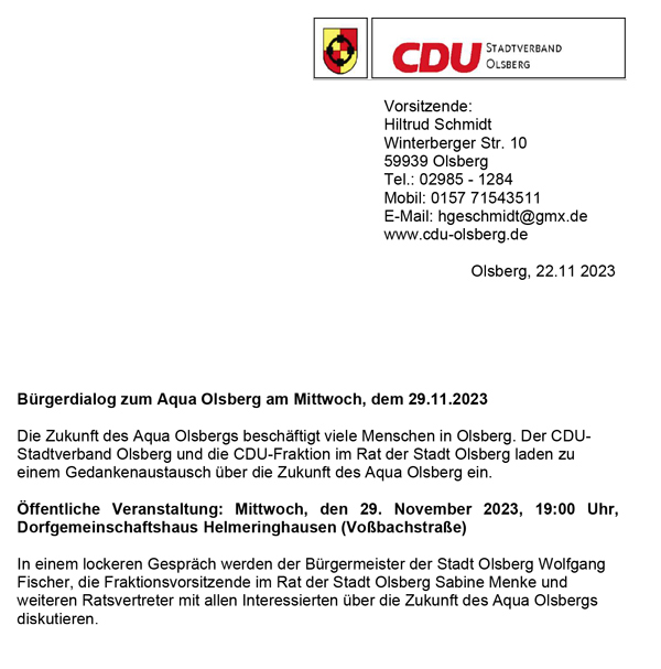 Buergerdialog AquaWeb