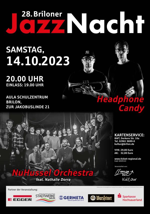 Plakat JazzNacht 23