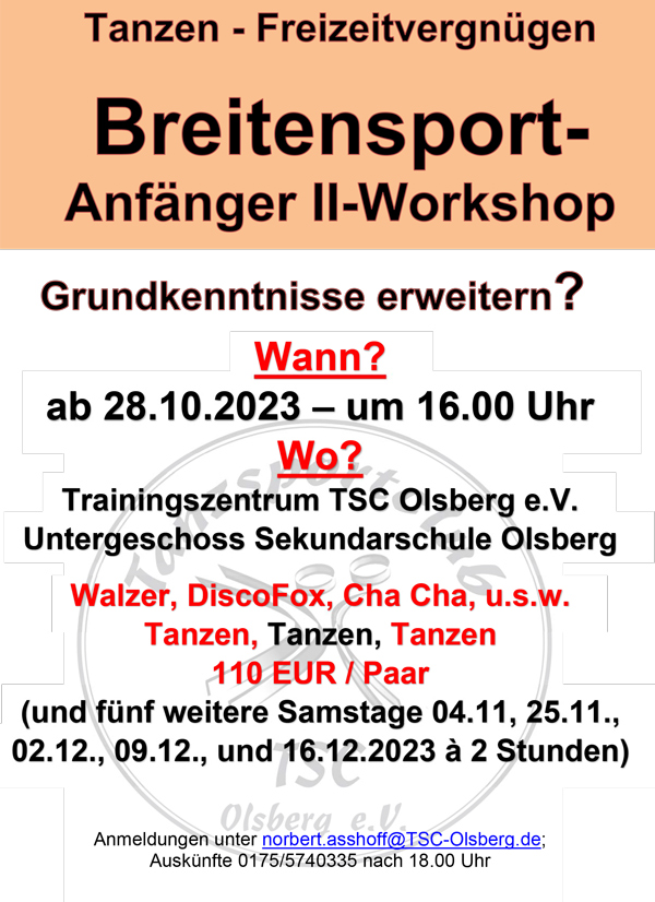 Workshop Anfaenger II Web
