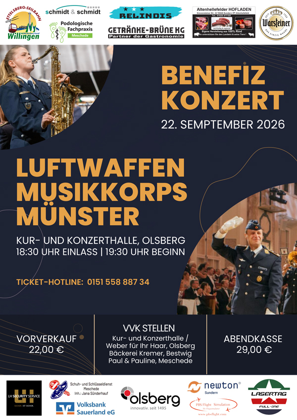 Benefizkonzert Plakat