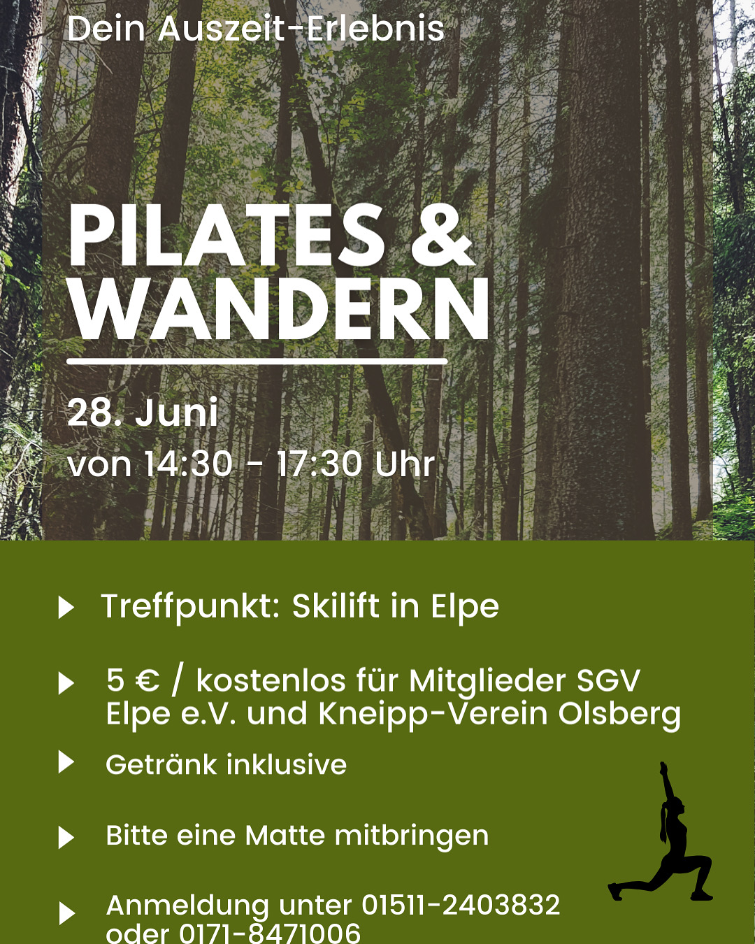 Pilates u Wandern