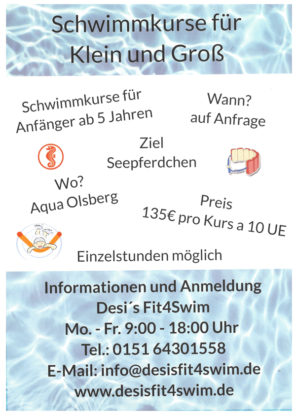 Schwimmkurs Web