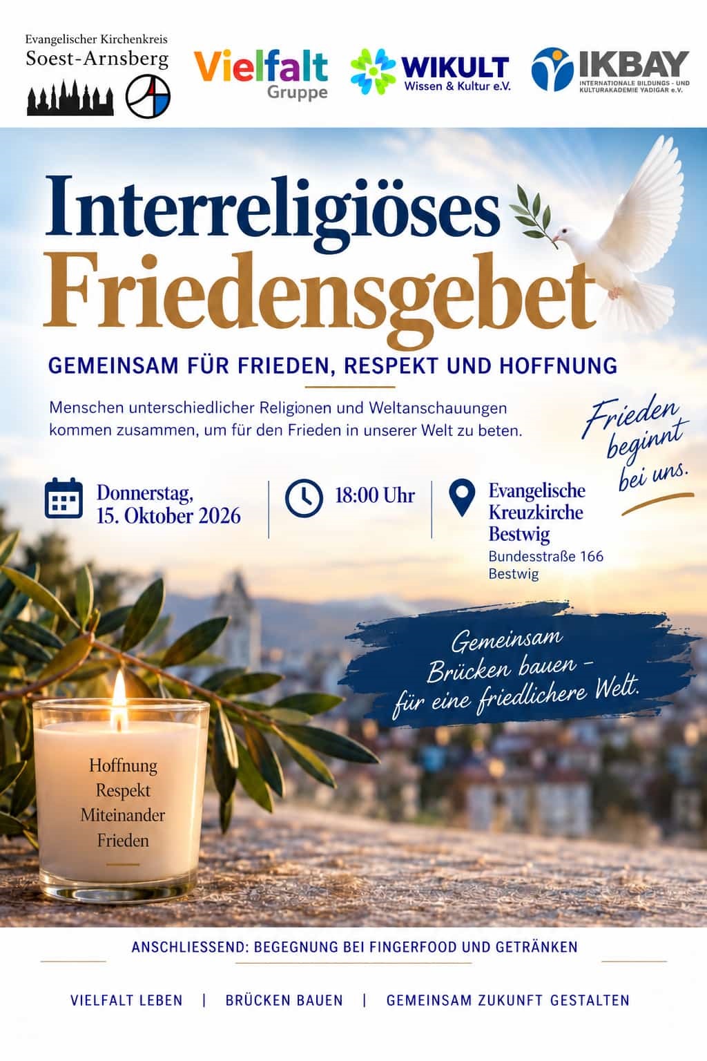 FlyerInterreligiöses Gebet