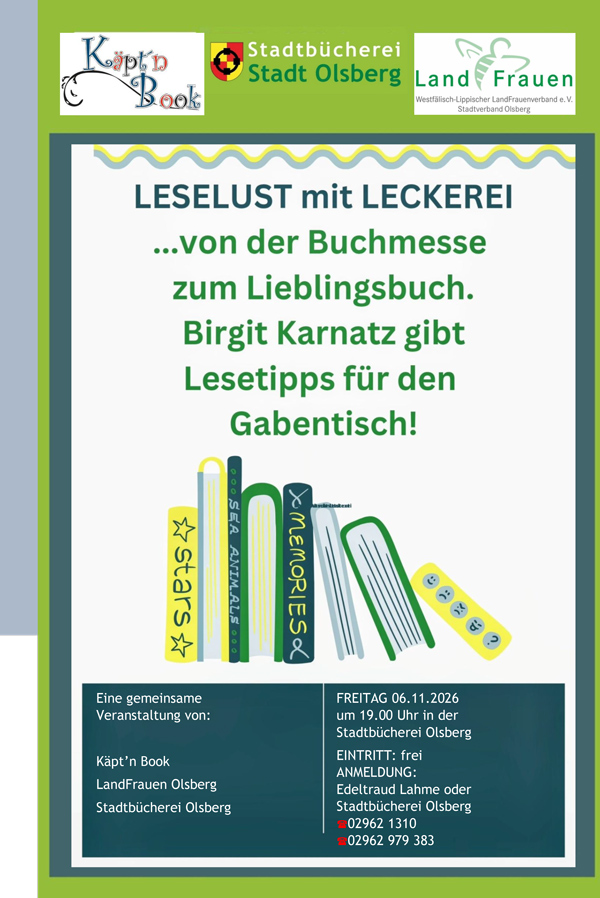 Plakat A3 LeseLust Leckerei 06.11 Web