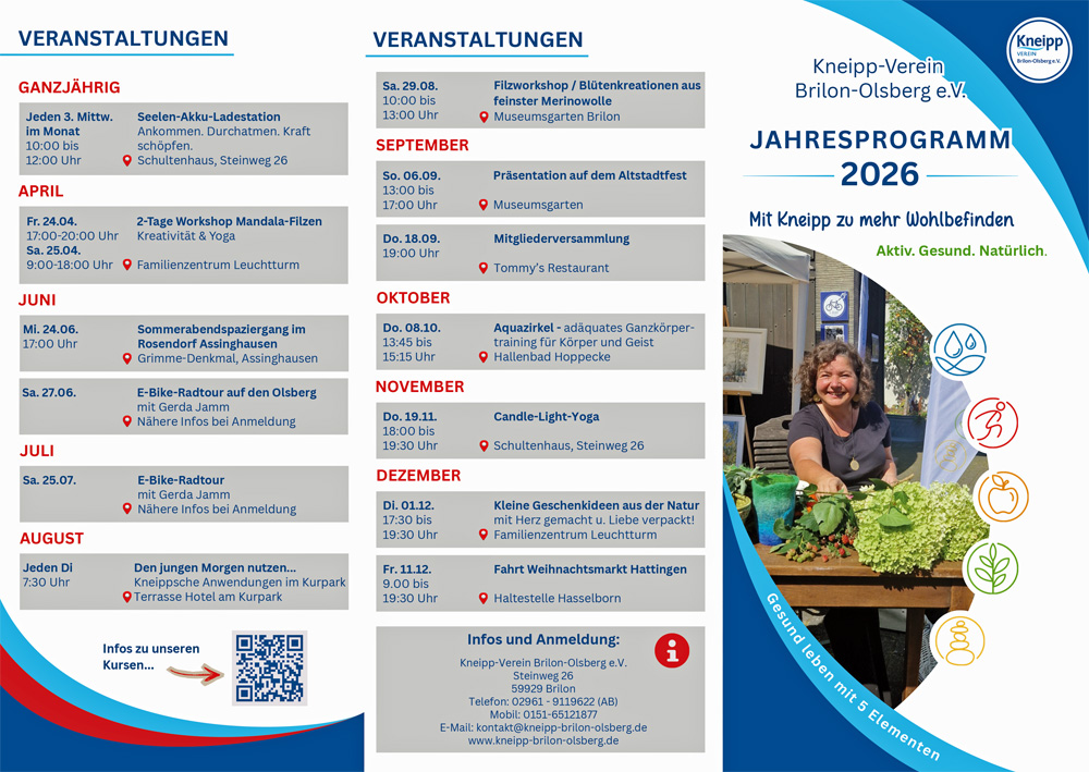 P Kneipp Jahresprogramm 2026