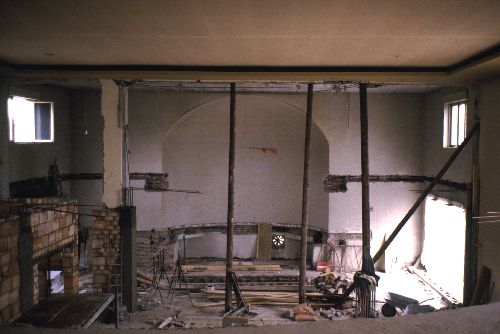 Umbau im Erdgeschoss
