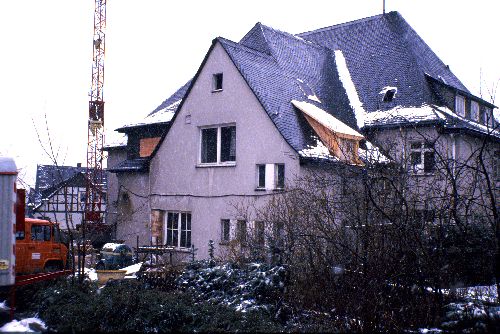 Umbau des Daches