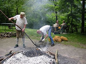Kartoffelfeuer