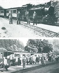 zwei Züge