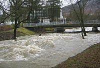 Ruhr tritt über die Ufer
